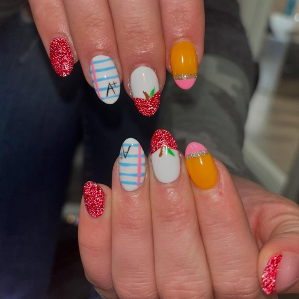 Back to school nails